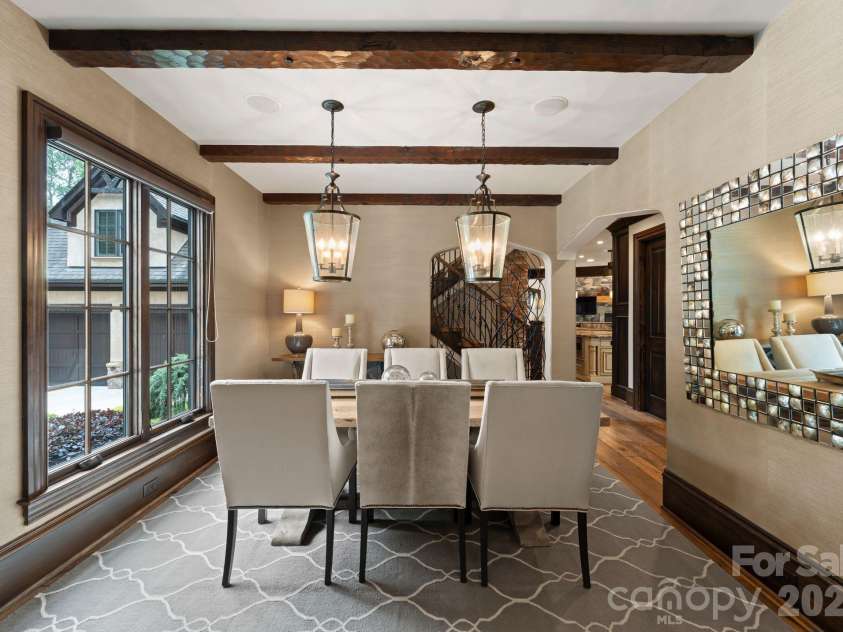 172 Tennessee Circle, Mooresville, NC 28117.  MLS# CAR4252701, YatesRealty ID 1230. Formal dining room with dual pendant lights and foyer proximity.