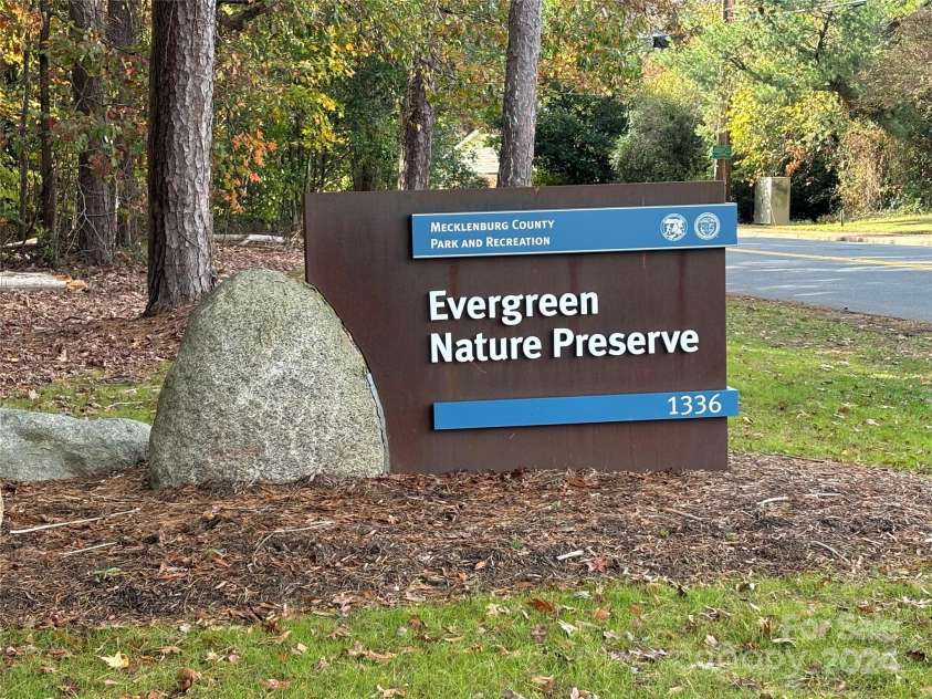 3427 Eastway Drive, Charlotte, NC 28205.  MLS# CAR4199216, YatesRealty ID 12310. Nearby Evergreen Nature Preserve