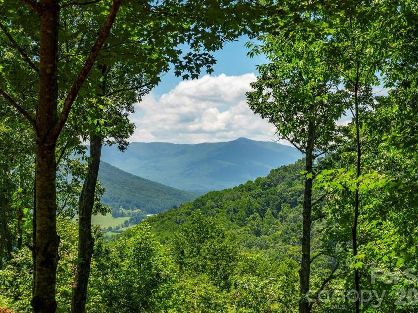 7 Winding Poplar Road, Black Mountain, NC 28711.  MLS# CAR4285345, YatesRealty ID 12326. View from deck.