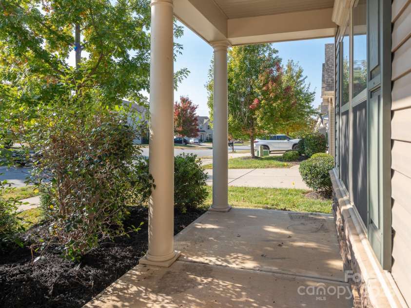 1691 Mill Creek Lane, Concord, NC 28025.  MLS# CAR4192669, YatesRealty ID 12329. Covered Front Porch