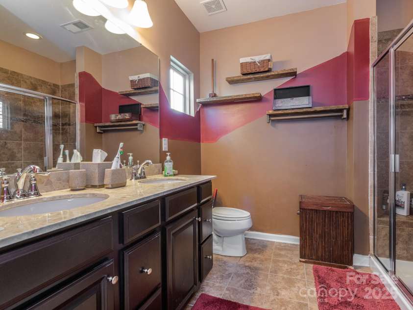 1691 Mill Creek Lane, Concord, NC 28025.  MLS# CAR4192669, YatesRealty ID 12329. Primary Bathroom