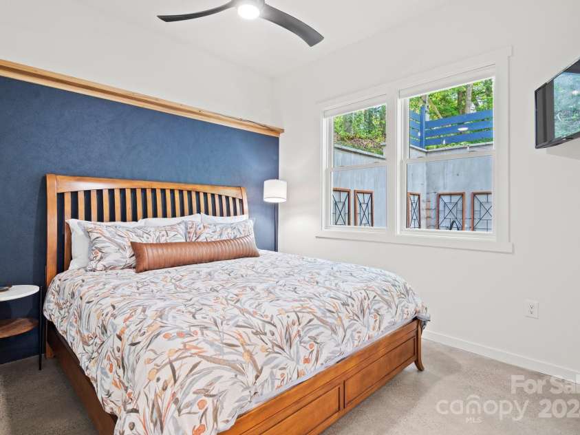 605 Hiawassee Avenue, Black Mountain, NC 28711.  MLS# CAR4202408, YatesRealty ID 12331. Primary Bedroom