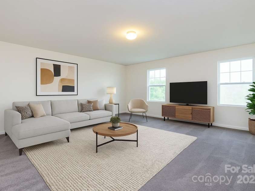 1523 Loropetalum Road, Charlotte, NC 28215.  MLS# CAR4252027, YatesRealty ID 12343. Loft virtually staged