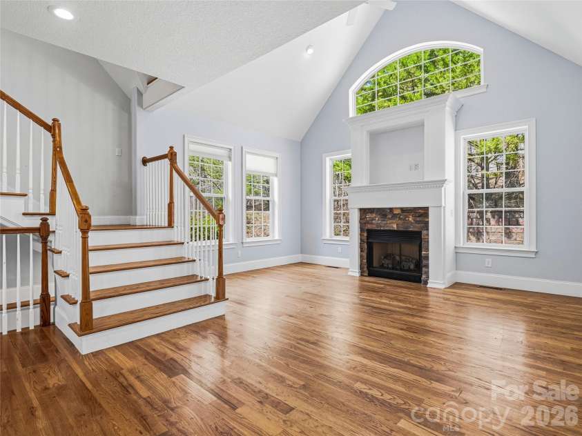 196 Blackbird Lane, Tryon, NC 28782.  MLS# CAR4366022, YatesRealty ID 12349. Light Filled Windows