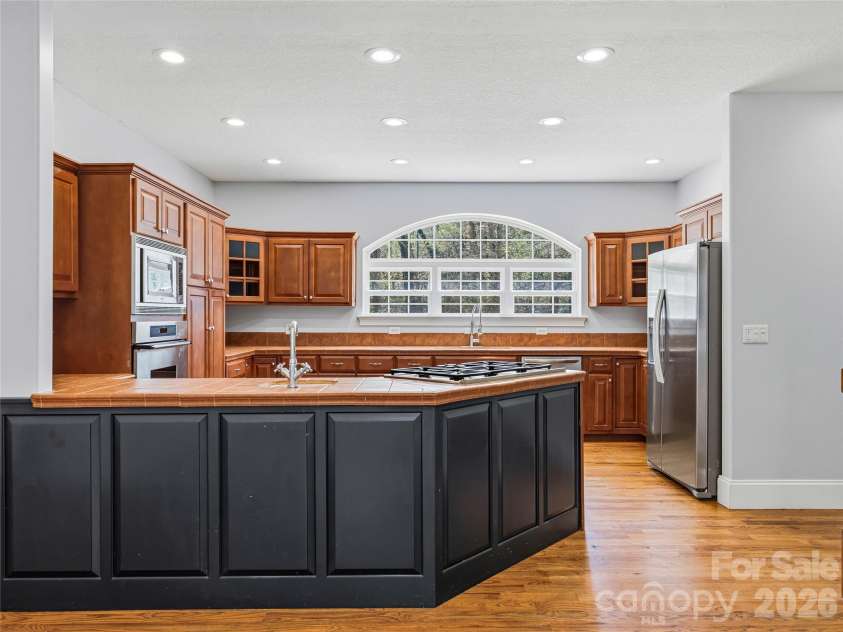 196 Blackbird Lane, Tryon, NC 28782.  MLS# CAR4366022, YatesRealty ID 12349. Spacious Kitchen