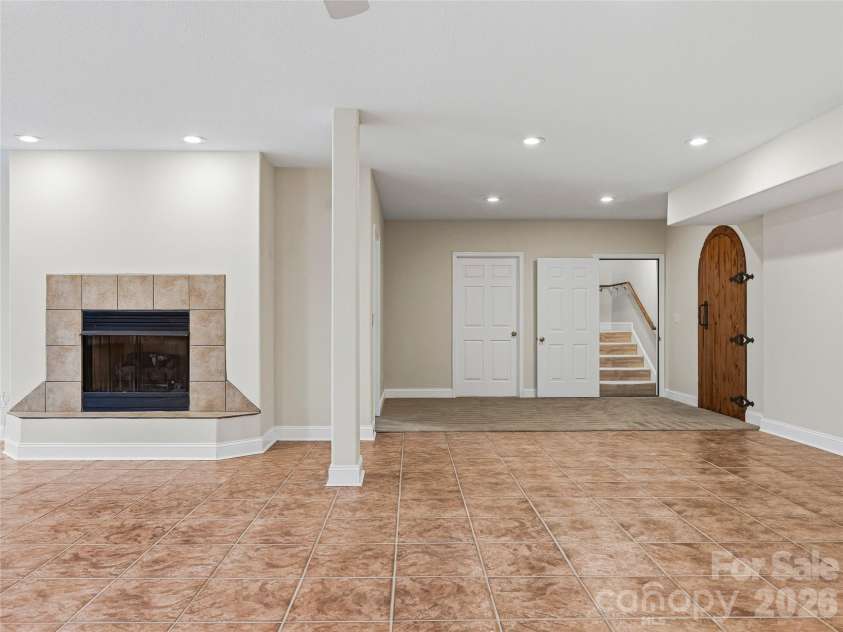 196 Blackbird Lane, Tryon, NC 28782.  MLS# CAR4366022, YatesRealty ID 12349. Walkout Basement w/ Wine Cellar