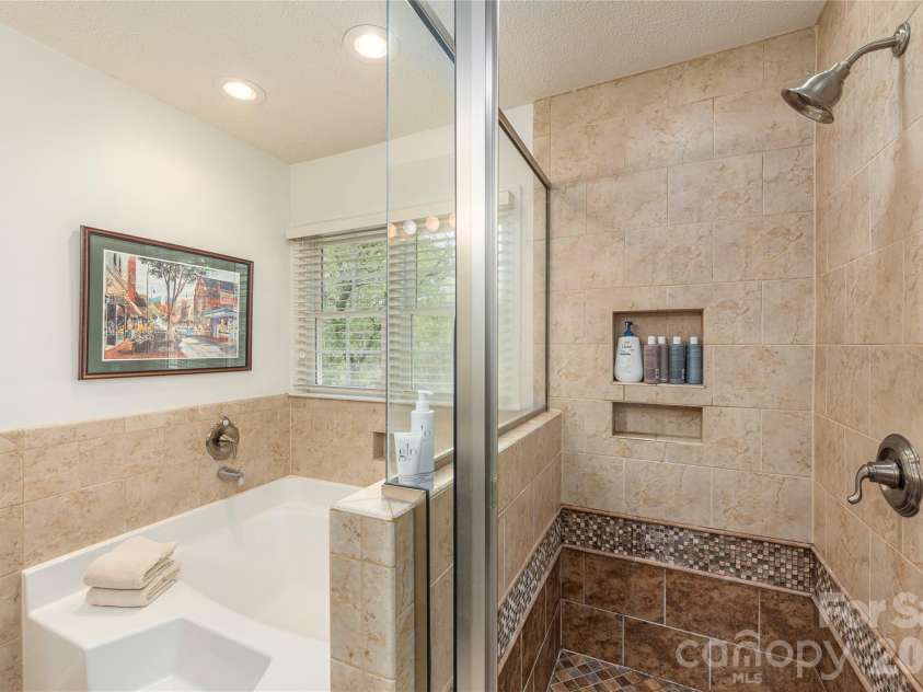 42 Cranberry Bog Court, Fletcher, NC 28732.  MLS# CAR4367619, YatesRealty ID 12351. Master bath 3