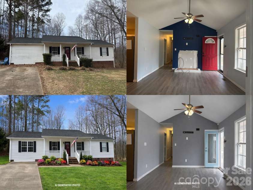 309 Mel Lane, Crouse, NC 28033.  MLS# CAR4345443, YatesRealty ID 12352. 