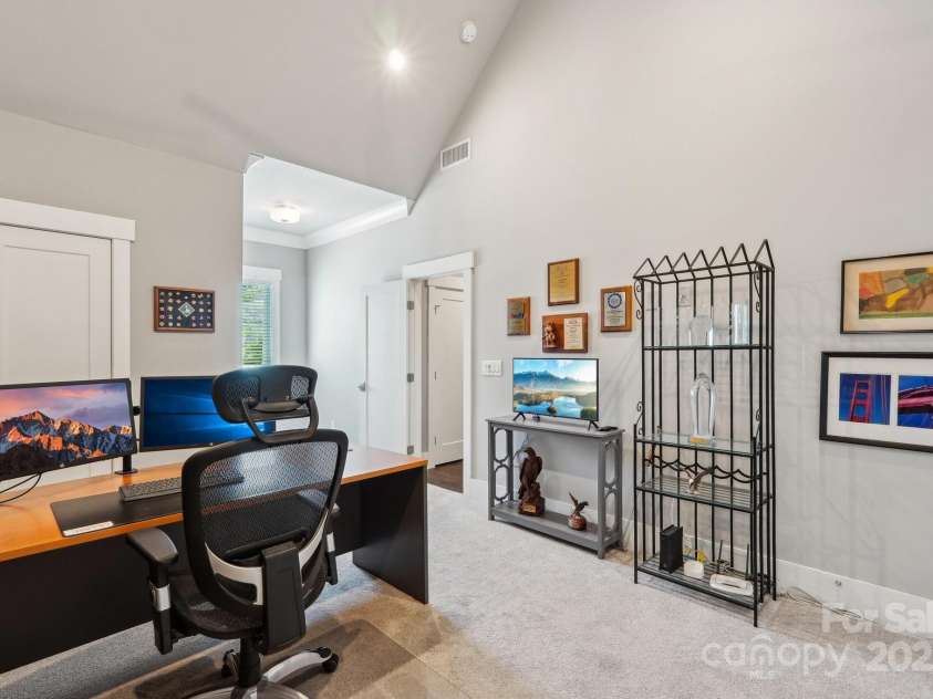 7908 Rea View Court, Charlotte, NC 28226.  MLS# CAR4257499, YatesRealty ID 12354. 3 closets, one has a door that leads to additional storage