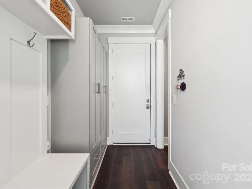 7908 Rea View Court, Charlotte, NC 28226.  MLS# CAR4257499, YatesRealty ID 12354. Drop Zone and pantry cabinets