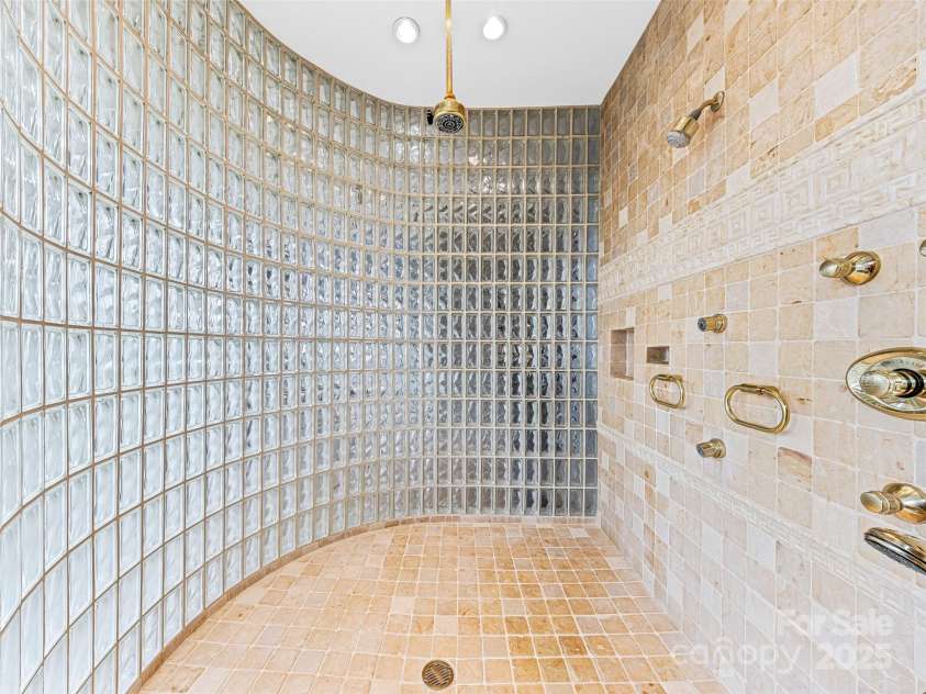 10 Beaverbrook Court, Asheville, NC 28804.  MLS# CAR4246277, YatesRealty ID 1236. Walk in shower