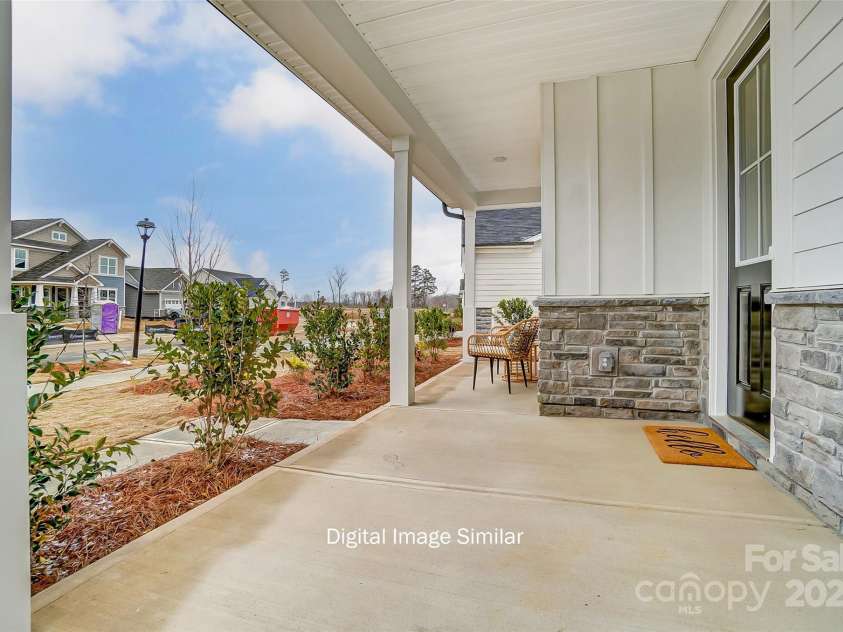 2517 Mabel Lane, Monroe, NC 28110.  MLS# CAR4257925, YatesRealty ID 12360. Front Porch--Representational Photo Only
