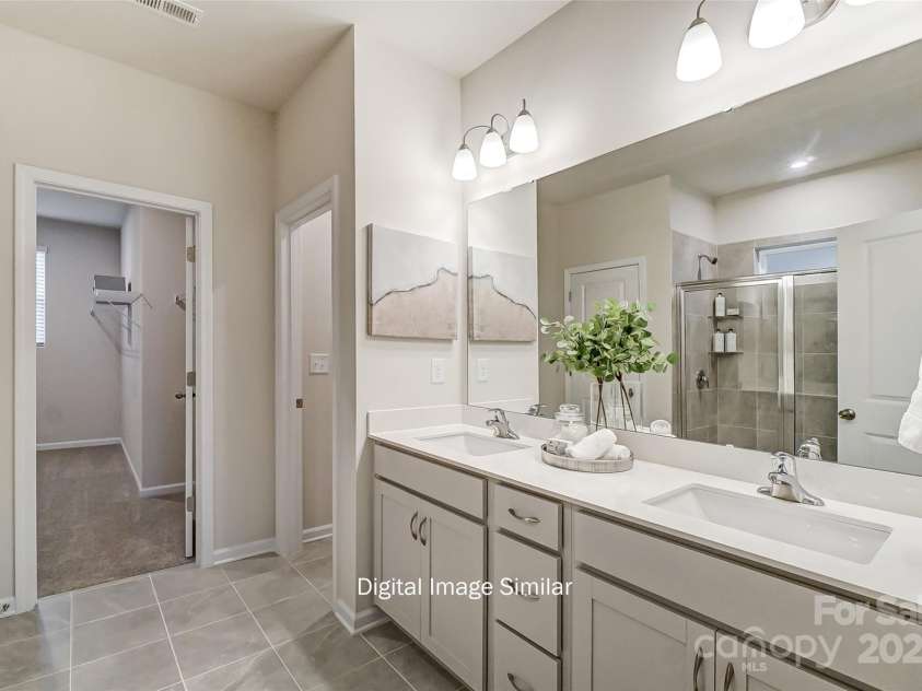 2517 Mabel Lane, Monroe, NC 28110.  MLS# CAR4257925, YatesRealty ID 12360. Owner's Bath--Representational Photo Only