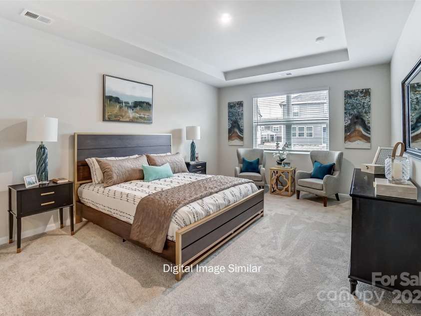 2517 Mabel Lane, Monroe, NC 28110.  MLS# CAR4257925, YatesRealty ID 12360. Owner's Bedroom--Representational Photo Only