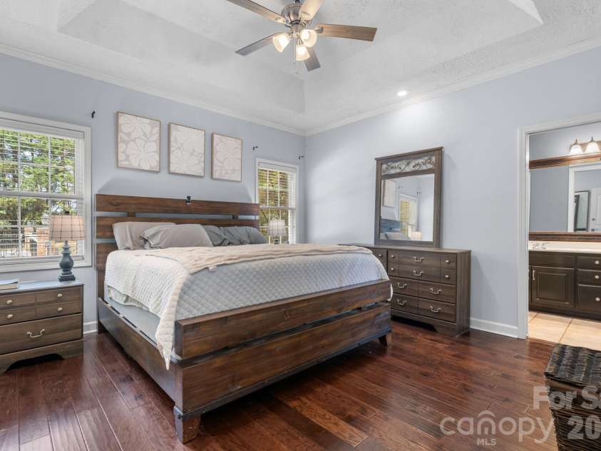 4525 18th Street Lane, Hickory, NC 28601.  MLS# CAR4366352, YatesRealty ID 12363. Primary Bedroom 1st Floor