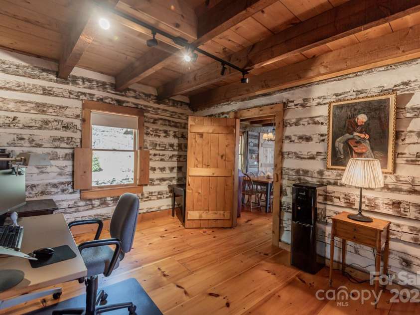 1303 Homestead Road, Todd, NC 28684.  MLS# CAR4257419, YatesRealty ID 12370. Flex space currently an office