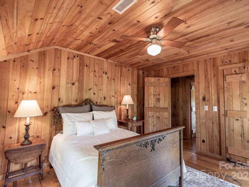 1303 Homestead Road, Todd, NC 28684.  MLS# CAR4257419, YatesRealty ID 12370. Second level corner bedroom