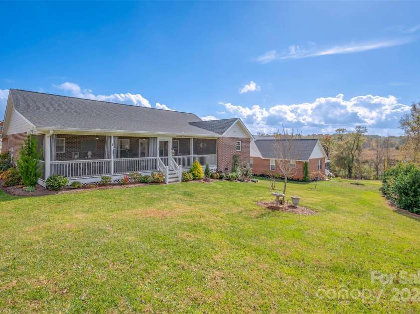 128 Augusta Drive, Spindale, NC 28160.  MLS# CAR4197063, YatesRealty ID 12375. Back View