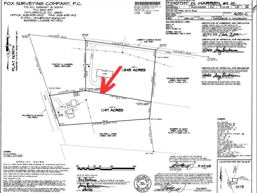 5364 Millersville Road, Taylorsville, NC 28681.  MLS# CAR4248046, YatesRealty ID 12377. 