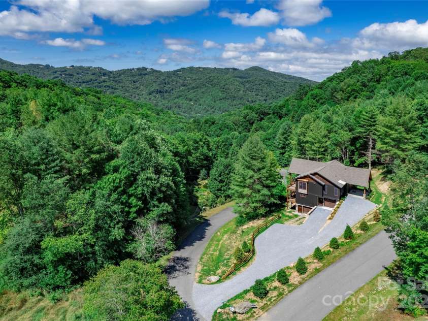 750 Silver Springs Drive, Banner Elk, NC 28604.  MLS# CAR4160928, YatesRealty ID 1238. Fire pit to enjoy the majestic views and outdoor living