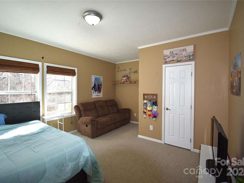 549 Freeman Creek Road, Zirconia, NC 28790.  MLS# CAR4203056, YatesRealty ID 12382. Bedroom 2