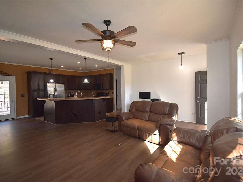 549 Freeman Creek Road, Zirconia, NC 28790.  MLS# CAR4203056, YatesRealty ID 12382. Open Floorplan