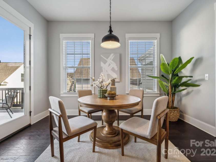 2311 Lochview Street, Pineville, NC 28134.  MLS# CAR4246576, YatesRealty ID 12385. Breakfast Nook