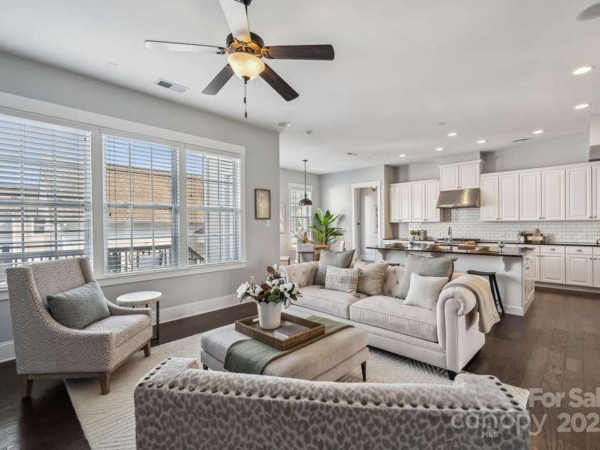 2311 Lochview Street, Pineville, NC 28134.  MLS# CAR4246576, YatesRealty ID 12385. Open Floor Plan