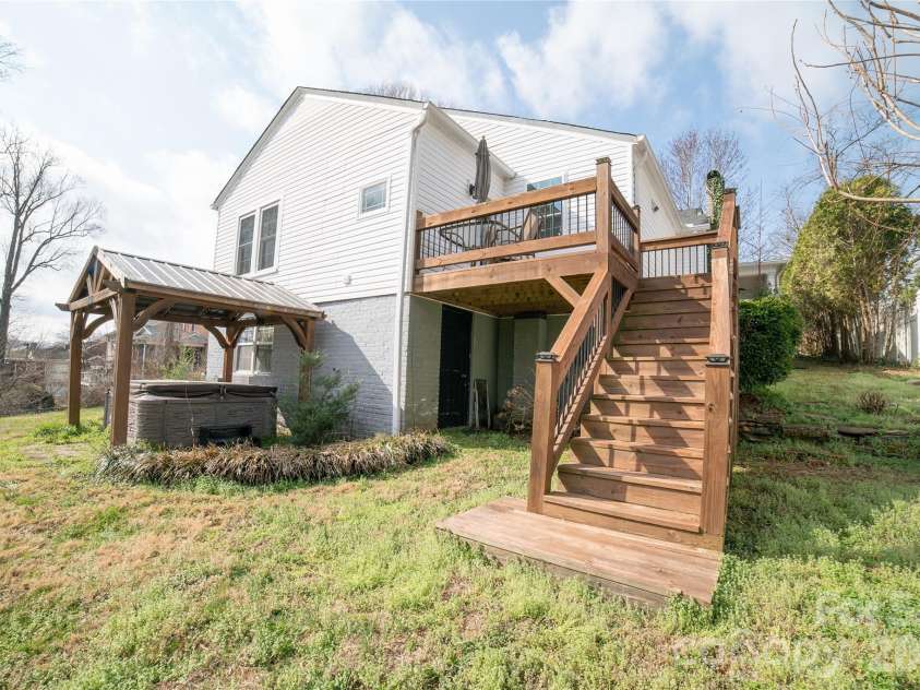 308 Beall Street, Lenoir, NC 28645.  MLS# CAR4356971, YatesRealty ID 12392. Back View