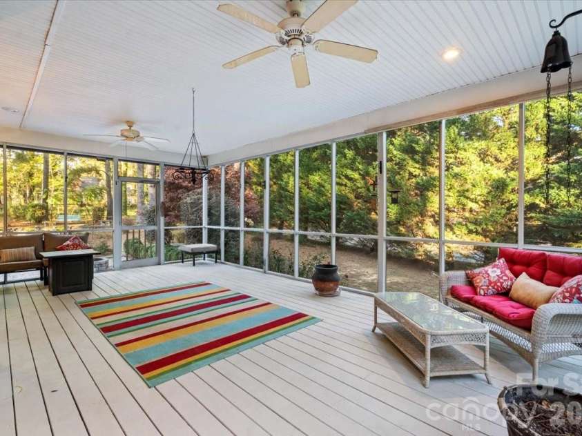1061 Fairway Drive, Kannapolis, NC 28081.  MLS# CAR4319984, YatesRealty ID 12410. Screened-In Backporch