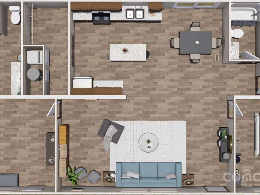 20 Windy Mountain Lane, Hendersonville, NC 28792.  MLS# CAR4204889, YatesRealty ID 12410. Floor Plan Layout
