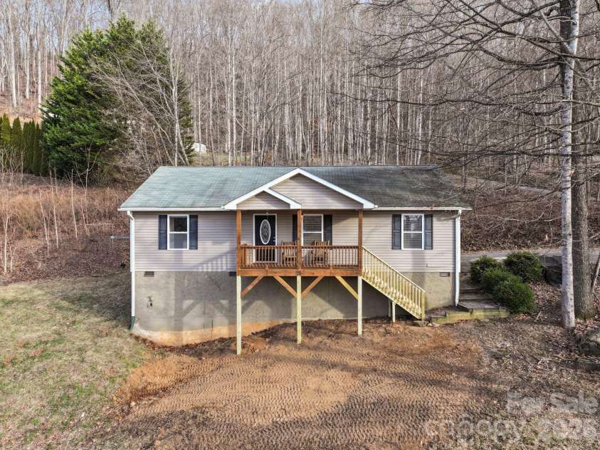 76 Hershel Lane, Swannanoa, NC 28778.  MLS# CAR4342479, YatesRealty ID 12414. *Grass seed has been planted
