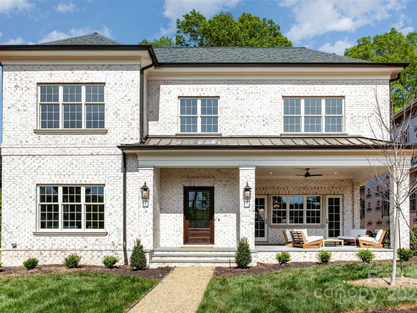 4021 Nettie Court, Charlotte, NC 28211.  MLS# CAR4250089, YatesRealty ID 12418. Front Exterior - For Representation 