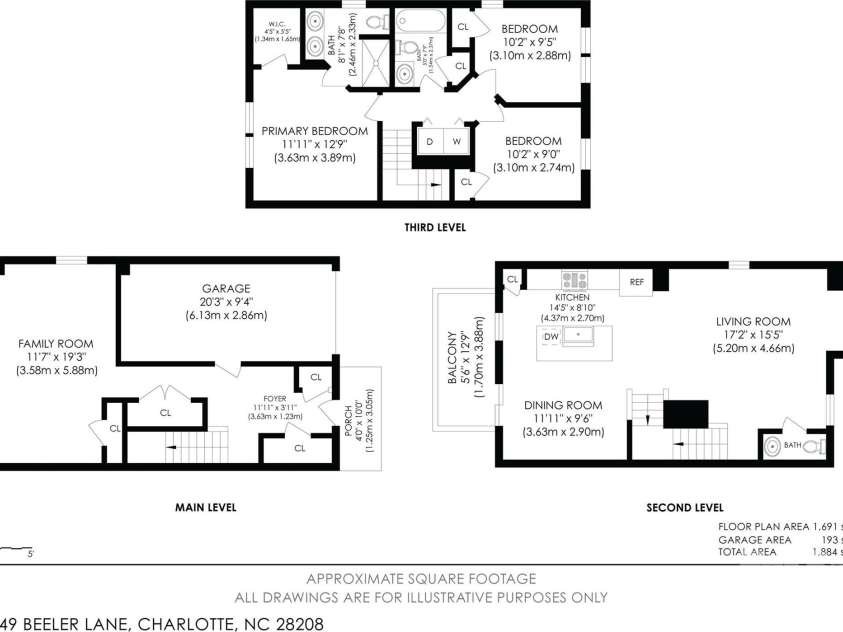 3149 Beeler Lane, Charlotte, NC 28208.  MLS# CAR4352531, YatesRealty ID 12426. 