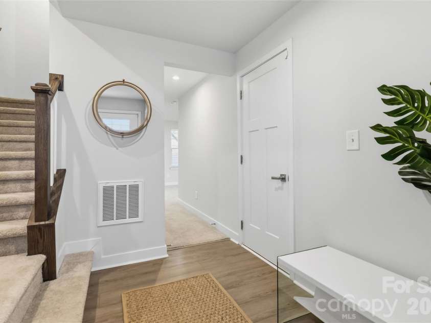 3149 Beeler Lane, Charlotte, NC 28208.  MLS# CAR4352531, YatesRealty ID 12426. Inside Front Entry