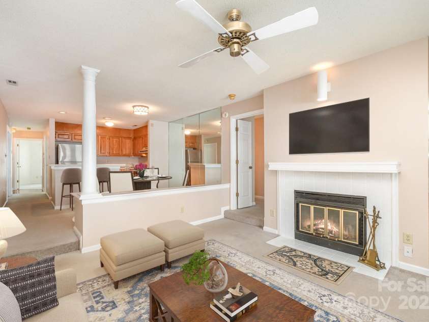 329 Northwest Drive, Davidson, NC 28036.  MLS# CAR4240938, YatesRealty ID 12428. Virtually Staged