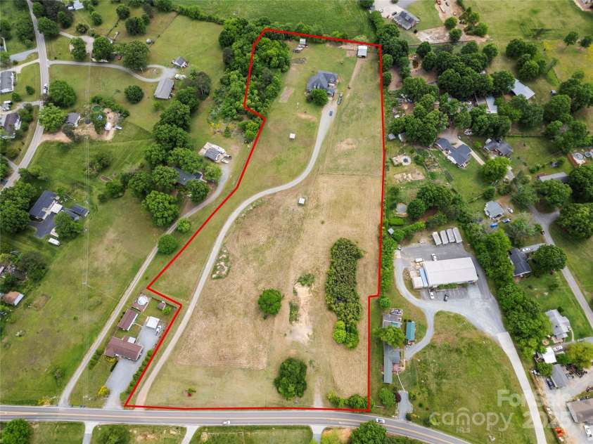 6218 Indian Trail Fairview Road, Indian Trail, NC 28079.  MLS# CAR4250864, YatesRealty ID 12442. 9.32 Acres in Indian Trail with open pastures and a barn.