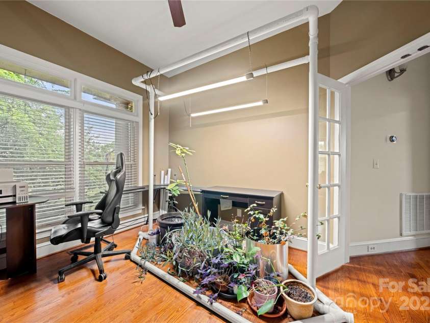 6218 Indian Trail Fairview Road, Indian Trail, NC 28079.  MLS# CAR4250864, YatesRealty ID 12442. Office with french doors