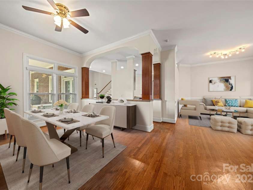 6218 Indian Trail Fairview Road, Indian Trail, NC 28079.  MLS# CAR4327618, YatesRealty ID 12442. Virtually Staged