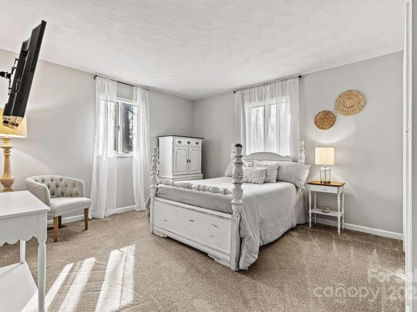 1140 Knollwood Drive, Claremont, NC 28610.  MLS# CAR4237158, YatesRealty ID 12447. Second Bedroom/Window View