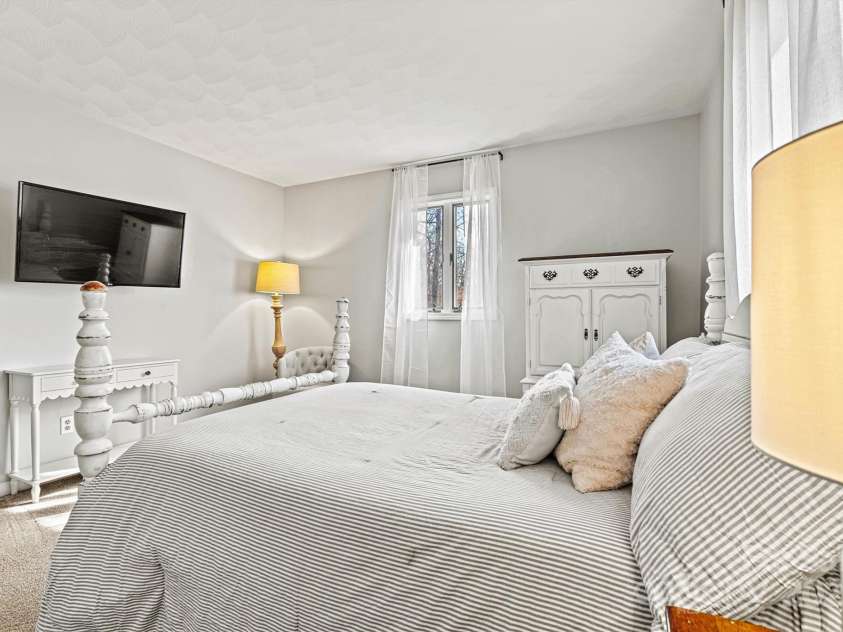 1140 Knollwood Drive, Claremont, NC 28610.  MLS# CAR4237158, YatesRealty ID 12447. Second Bedroom/Window View