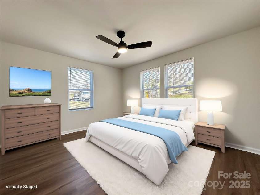 226 Malvern Drive, Concord, NC 28025.  MLS# CAR4226316, YatesRealty ID 12448. Bedroom 2 Virtually Staged