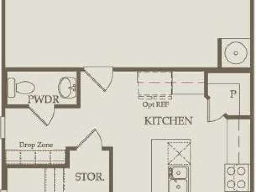 15910 Parkside Crossing Drive, Charlotte, NC 28278.  MLS# CAR4243195, YatesRealty ID 12449. Actual Floor Plan