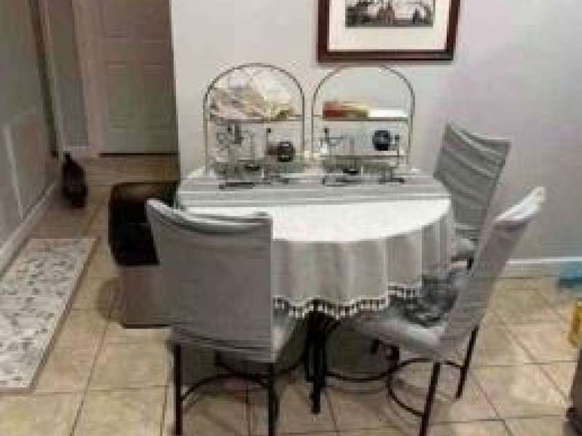 1203 Pamela Drive, Shelby, NC 28150.  MLS# CAR4251963, YatesRealty ID 1245. Dining area