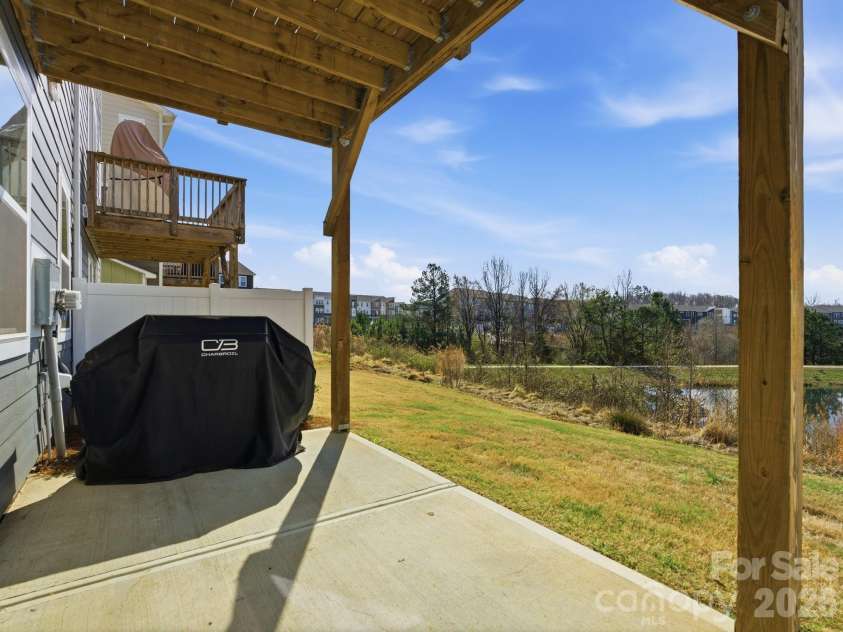3309 Treble Court, Charlotte, NC 28262.  MLS# CAR4355630, YatesRealty ID 12451. Backs to pond
