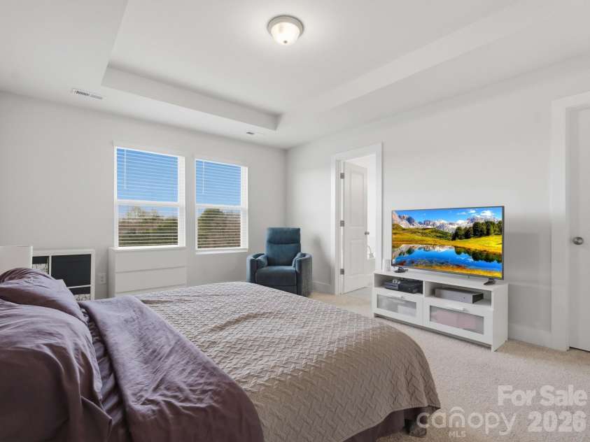 3309 Treble Court, Charlotte, NC 28262.  MLS# CAR4355630, YatesRealty ID 12451. Primary bedroom on upper level with