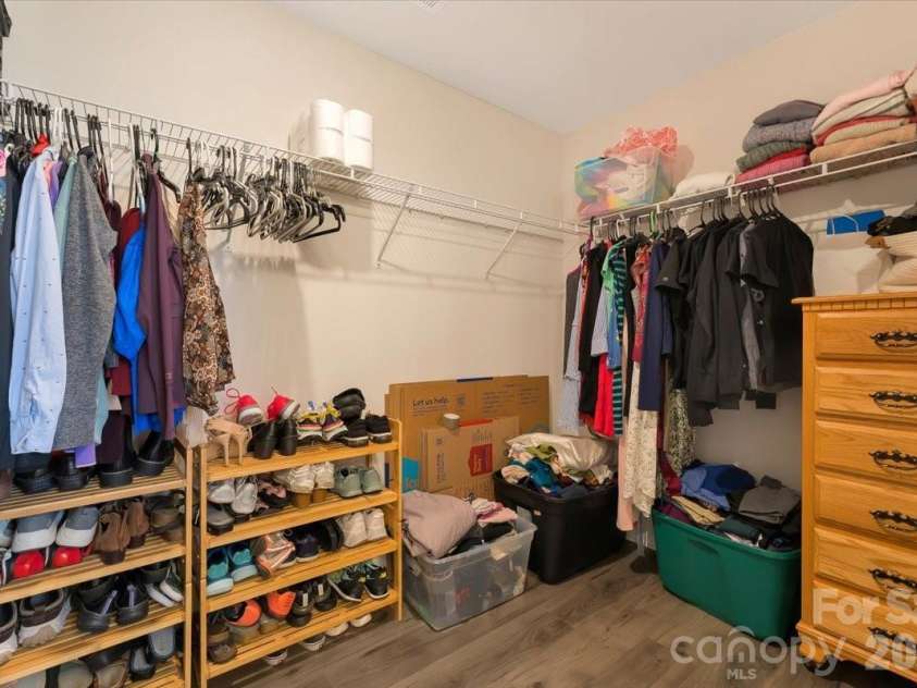 2072 Voyage Circle, Monroe, NC 28110.  MLS# CAR4332182, YatesRealty ID 12452. Primary Bedroom Closet