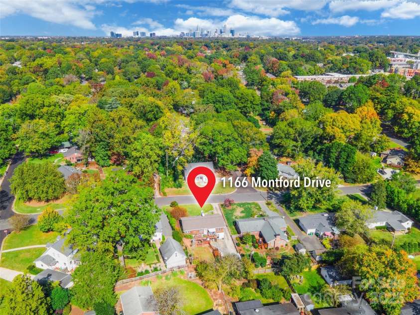1166 Montford Drive, Charlotte, NC 28209.  MLS# CAR4193255, YatesRealty ID 12462. 