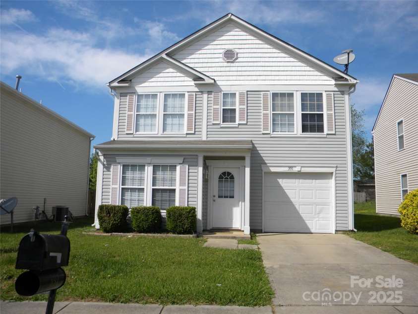 391 Morning Dew Drive, Concord, NC 28025.  MLS# CAR4249580, YatesRealty ID 12465. 