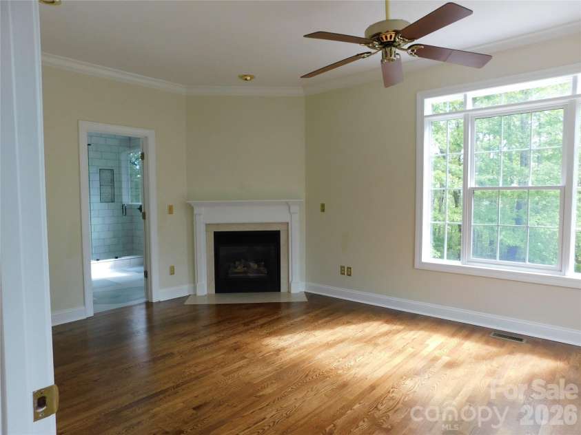 1064 Skye Drive, Pisgah Forest, NC 28768.  MLS# CAR4370821, YatesRealty ID 12470. Primary Bedroom is filled with natural light.